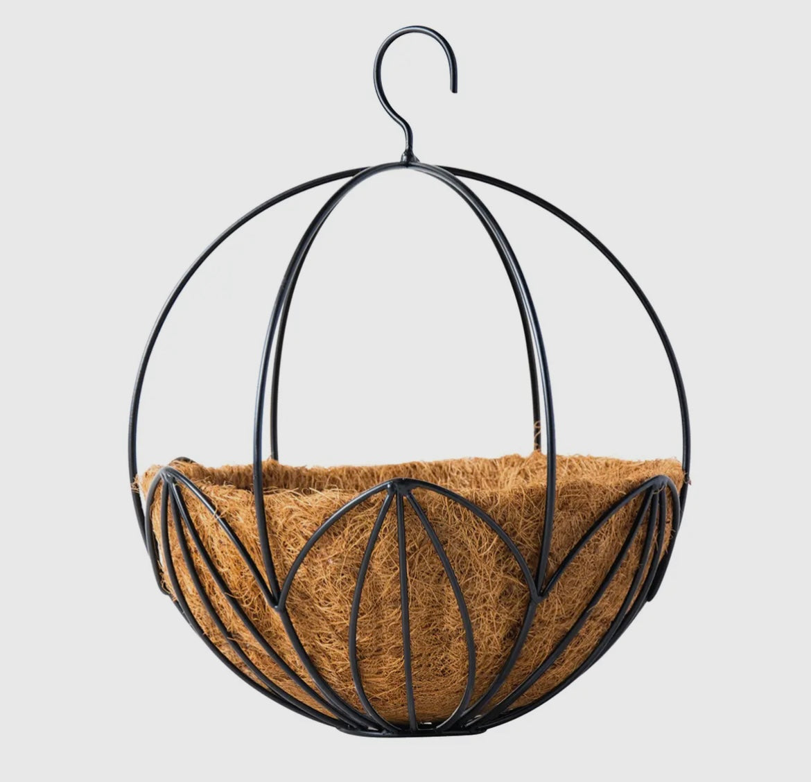 Sphere Metal Hanging Basket