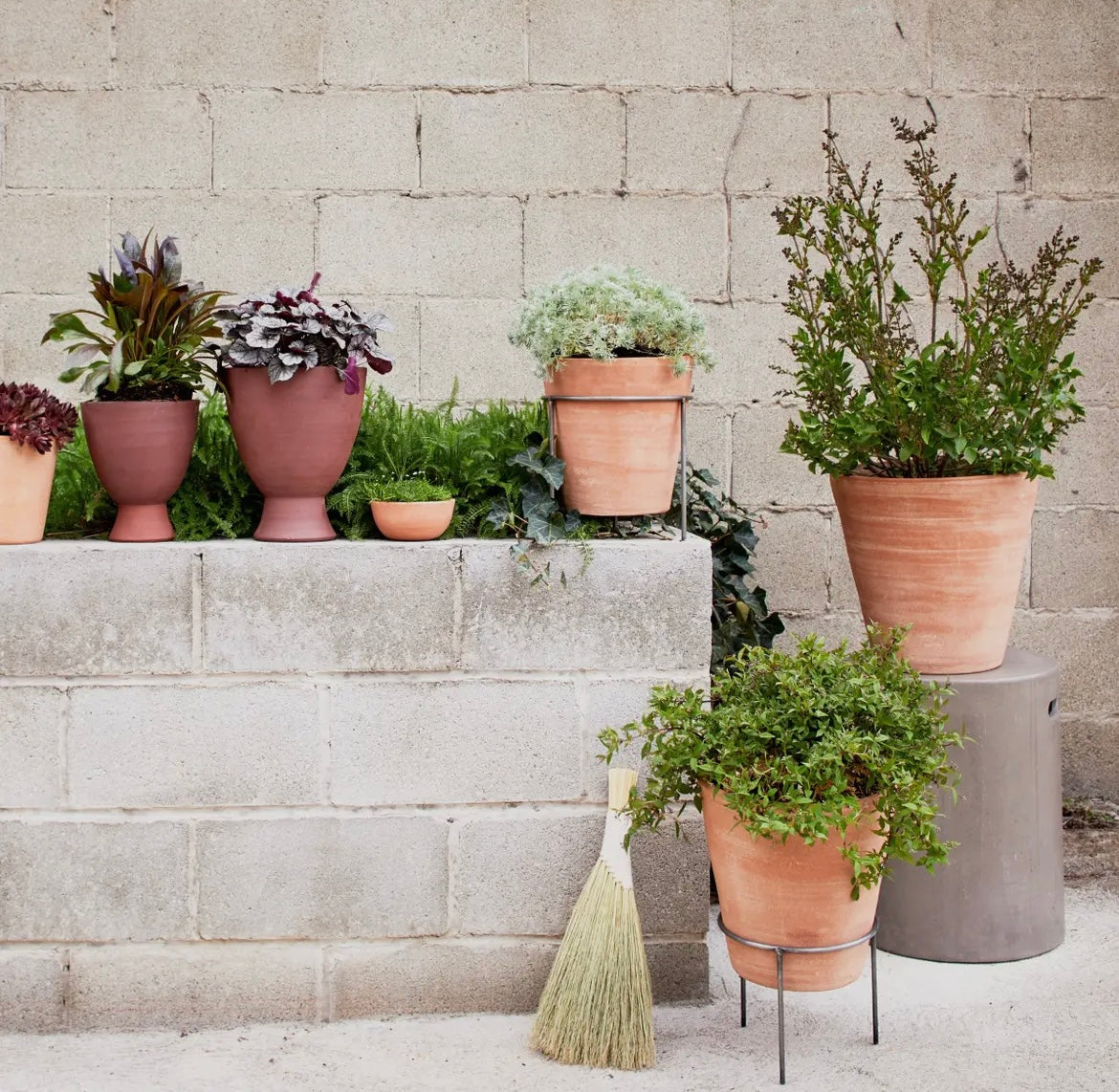 Wrought Iron Planter Stand