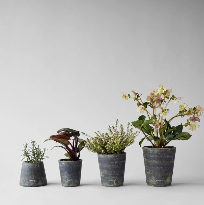 Grey Patina Planter