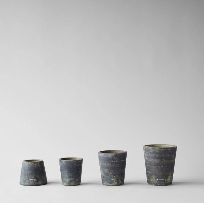 Grey Patina Planter